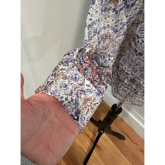 L’Agence Silk Neck Tie Blouse - Picture 6 of 8